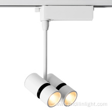 Flicker free double head 8W led track light